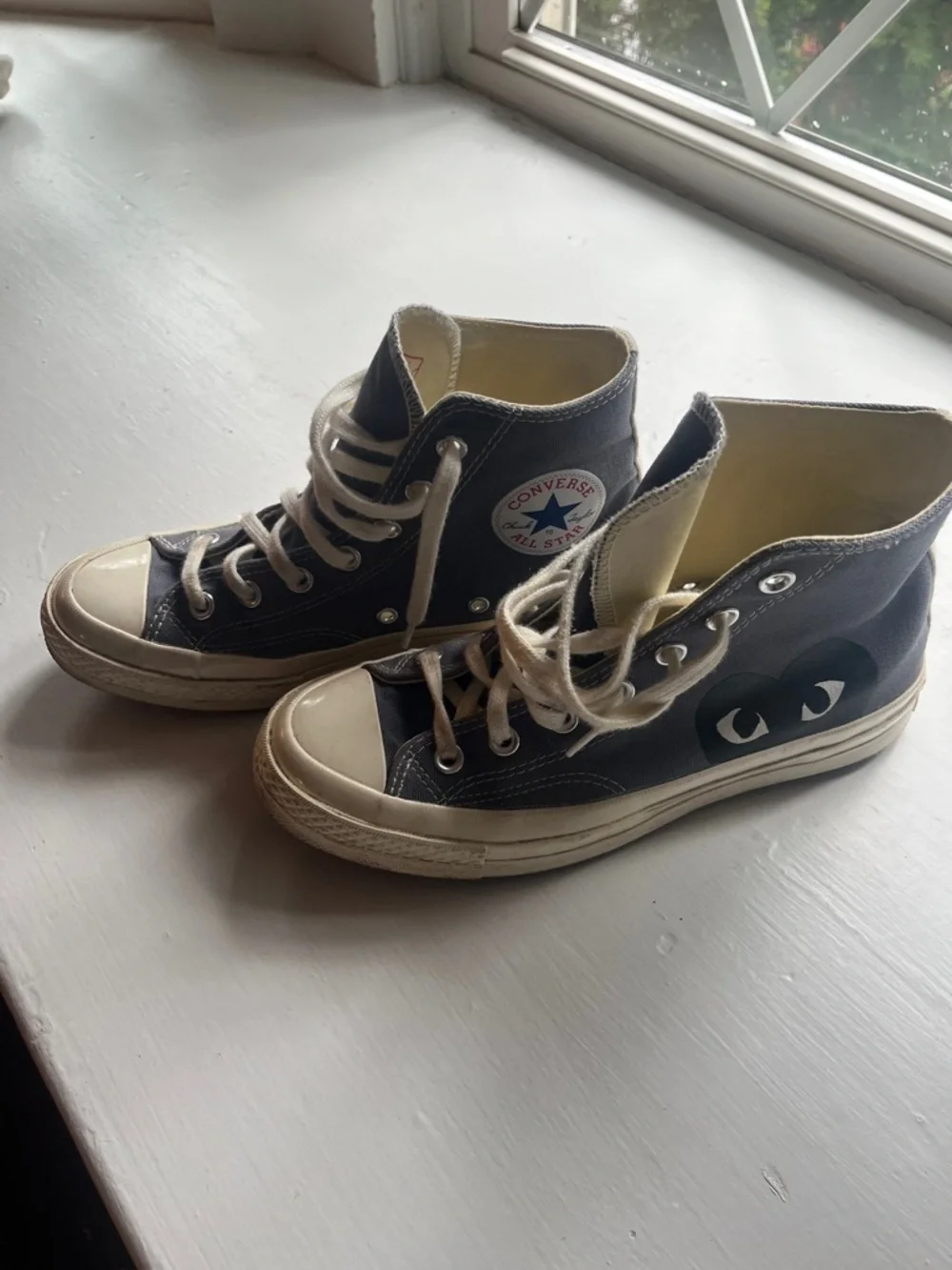 Grey commes des garcons Converse - Picture 3 of 5
